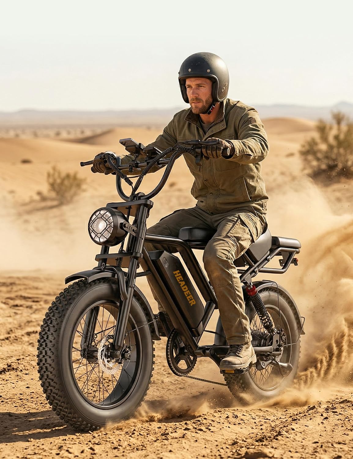 20" Fat Tire Electric Bike: 250W, 48V 20Ah, Dual Suspension