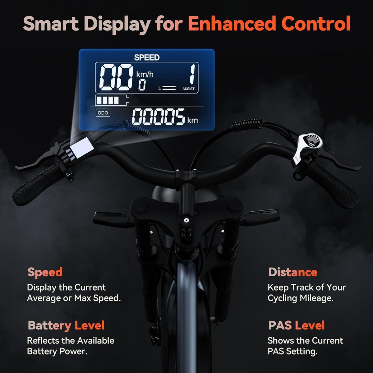 20" Fat Tire Electric Bike - 250W, 48V 17Ah, Full Suspension