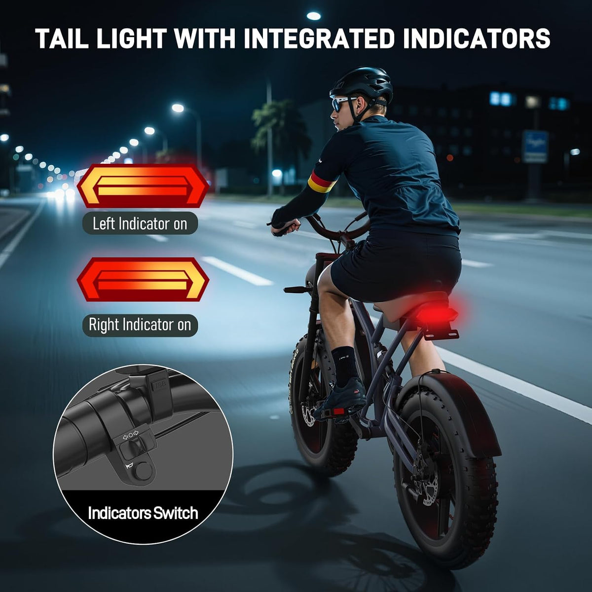 20" Fat Tire Electric Bike - 250W, 48V 17Ah, Full Suspension