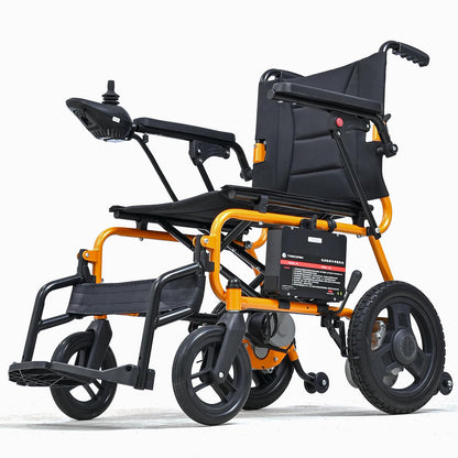 Portable Electric Wheelchair - Lightweight & Folding, 10-Mile Range