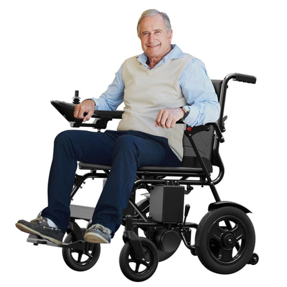 Foldable Carbon Fiber Electric Wheelchair - All-Terrain Power Chair