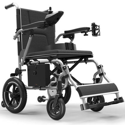 Folding Electric Wheelchair - 16-Mile, Dual 250W Motors