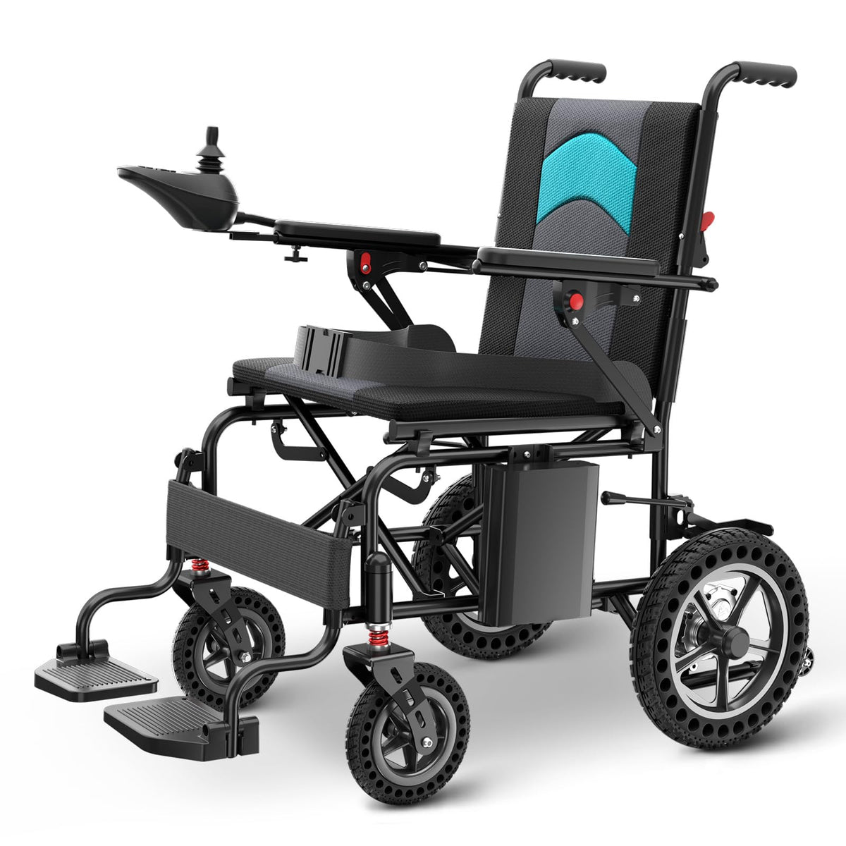 Foldable Carbon Fiber Electric Wheelchair - All-Terrain Power Chair