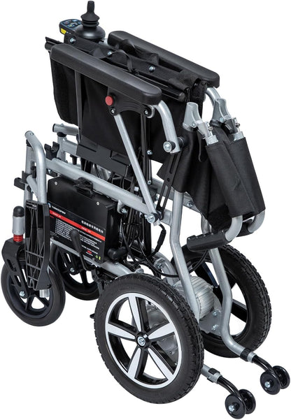 Portable Electric Wheelchair - Lightweight & Folding, 10-Mile Range