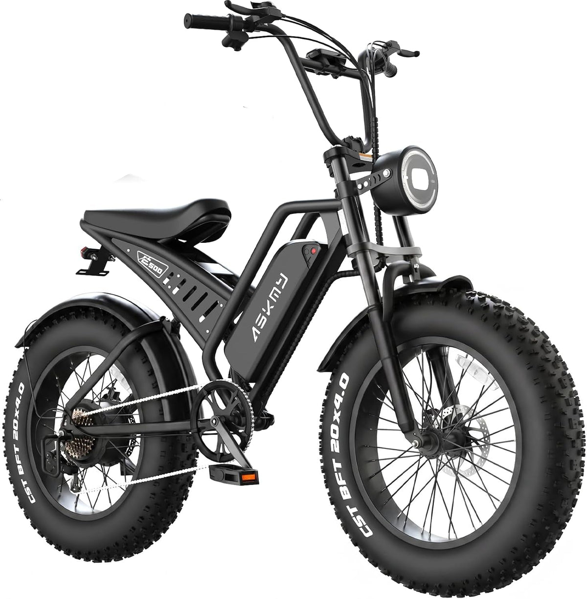 20" Fat Tire Electric Mountain Bike 1500W 48V 15Ah E-Bike