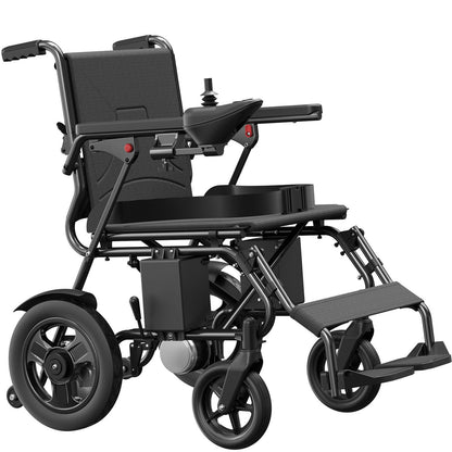 Folding Electric Wheelchair - 16-Mile, Dual 250W Motors