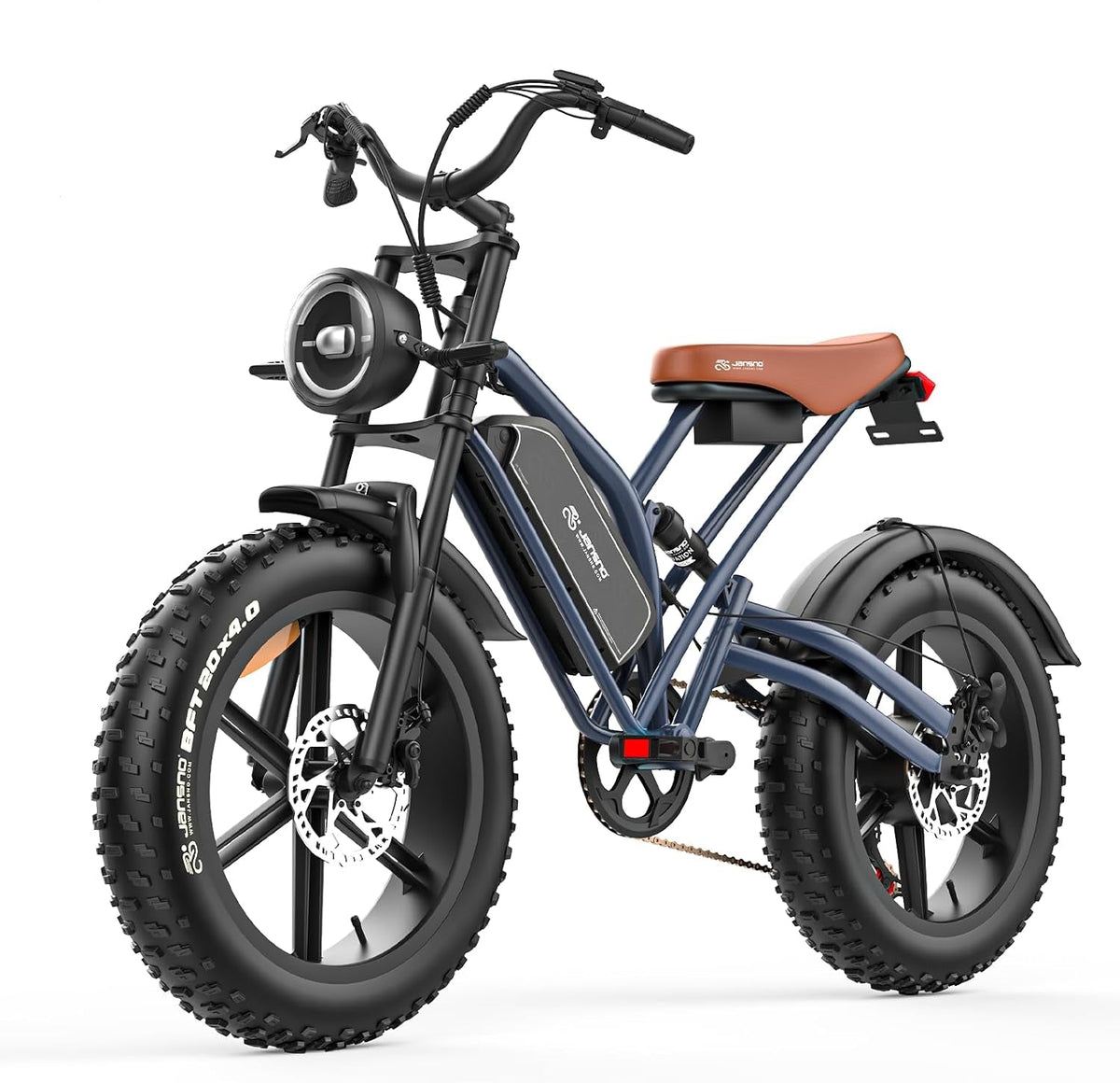 20" Fat Tire Electric Bike - 250W, 48V 17Ah, Full Suspension